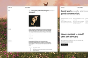 Creative Portfolio Framer and Figma, an UI Kit Template by Rozepaars Design (Thumbnail 5 of 5)
