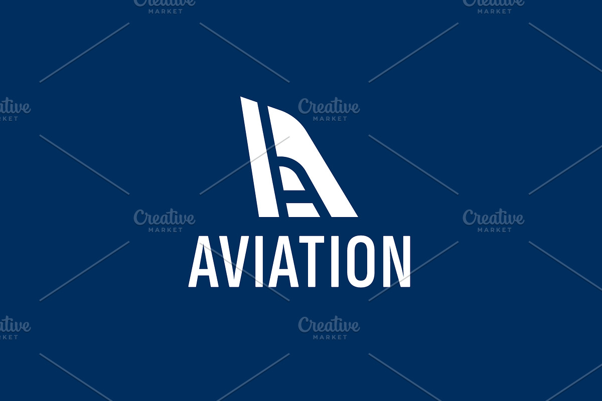 Aviation logo icon illustration, a Branding & Logo Template by Dyn Studio