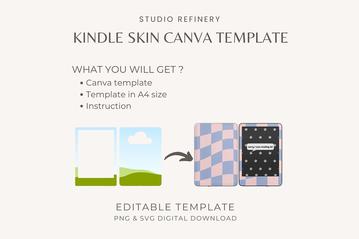 Kindle Paperwhite 5 Skin, an Object Graphic by STUDIO REFINERY (Photo 2 of 5)