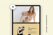 Wellness Squarespace 7.1 Template, a Websites & App Template by Kseniia_Design (Thumbnail 4 of 11)