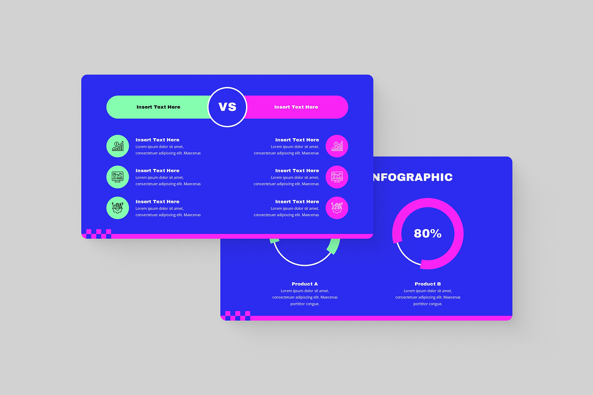 Comparison Diagram Keynote, a Presentation Template by Annora Studio (Photo 3 of 5)