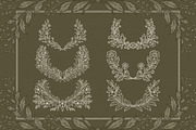 Floral Line Art Collection, a Decorative Illustration by heyXeni (Thumbnail 9 of 12)
