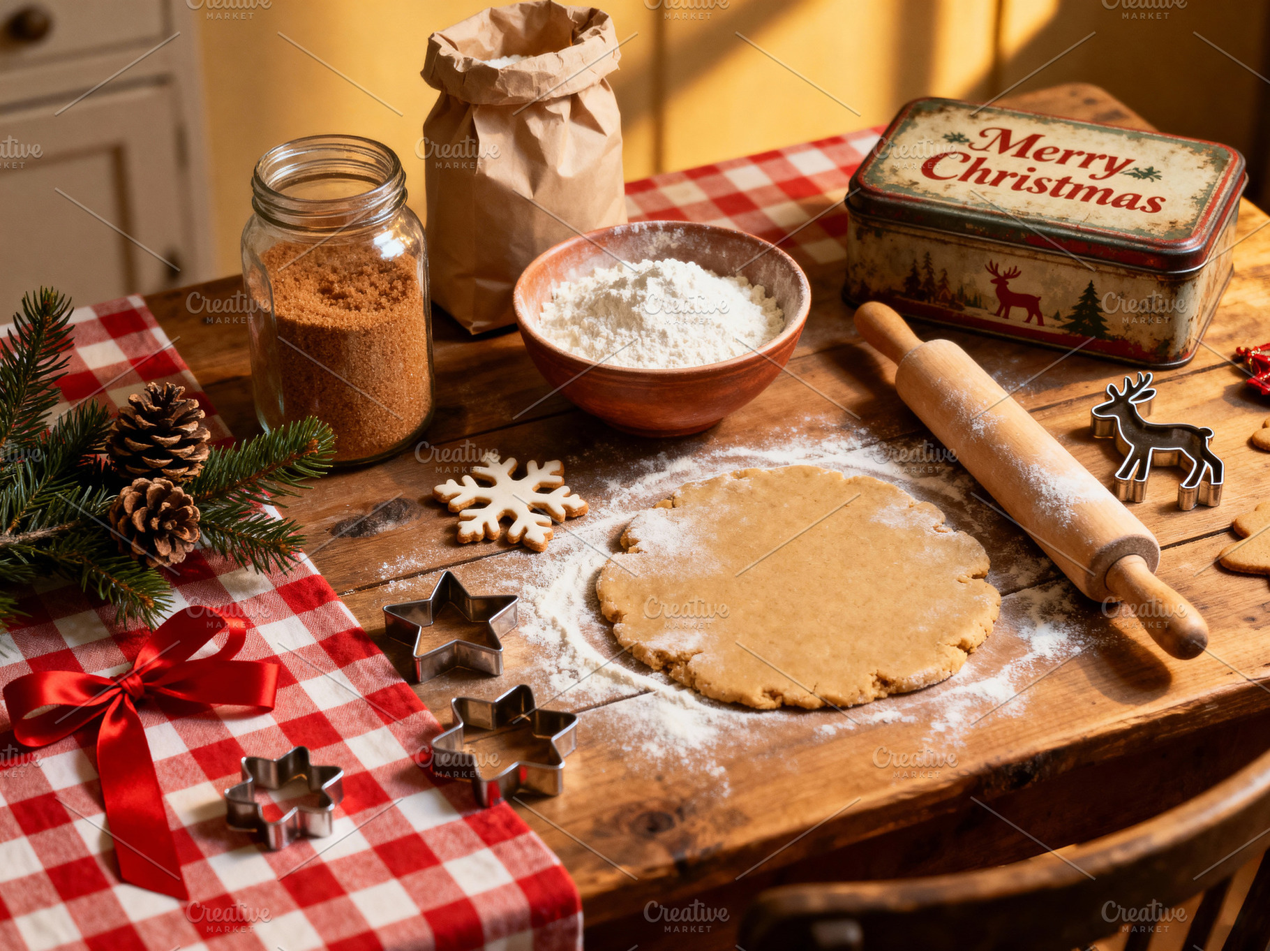 Warm & Cozy Christmas Cookie Baking, a Food & Drink Photo by Virgo Studio