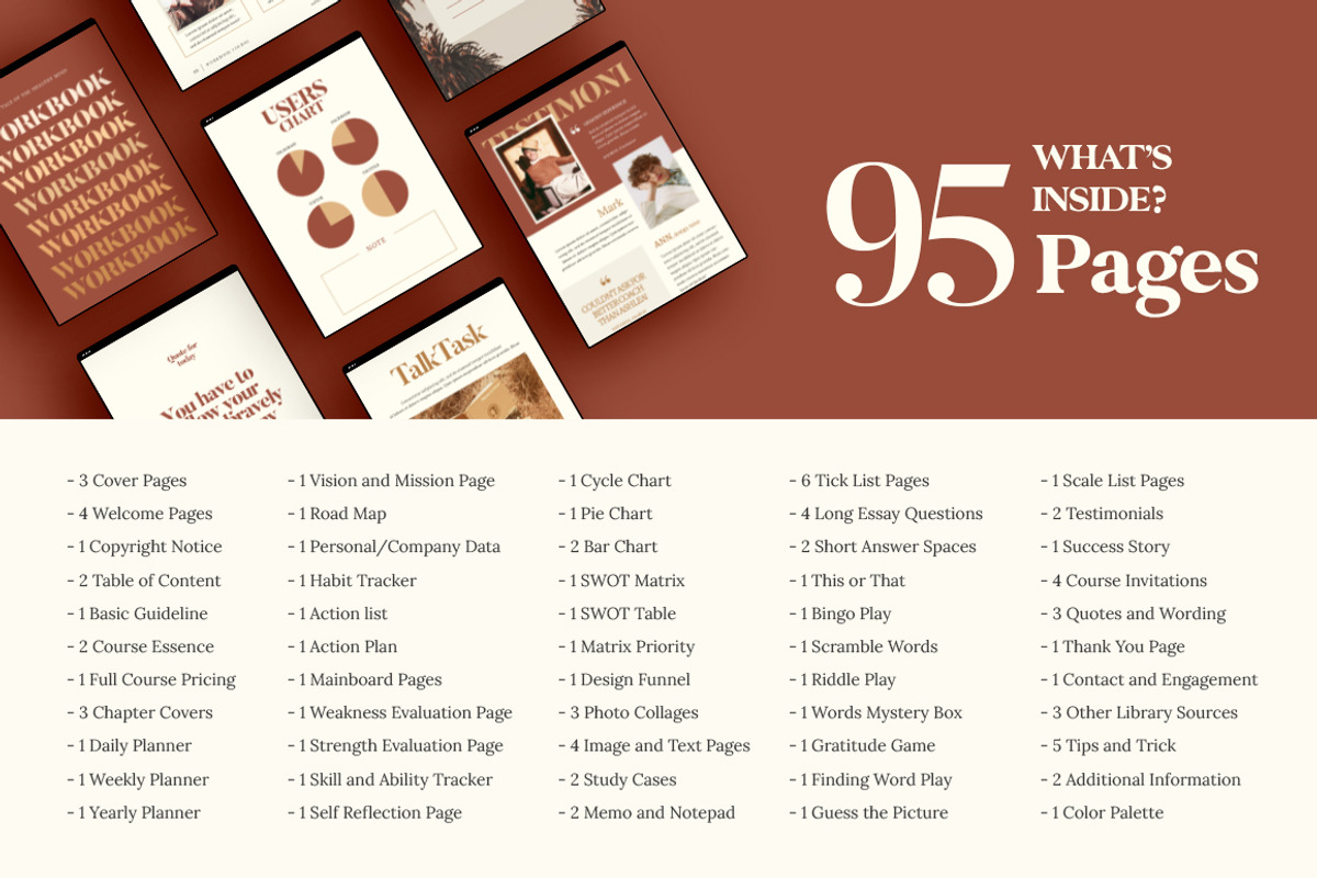 SALE Workbook Creator for Coach, a Magazine Template by Eviory (Photo 3 of 34)