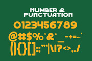 Ekina Kinigoo Bold Retro Font, a Sans Serif Font by WhymoreArt (Thumbnail 9 of 9)