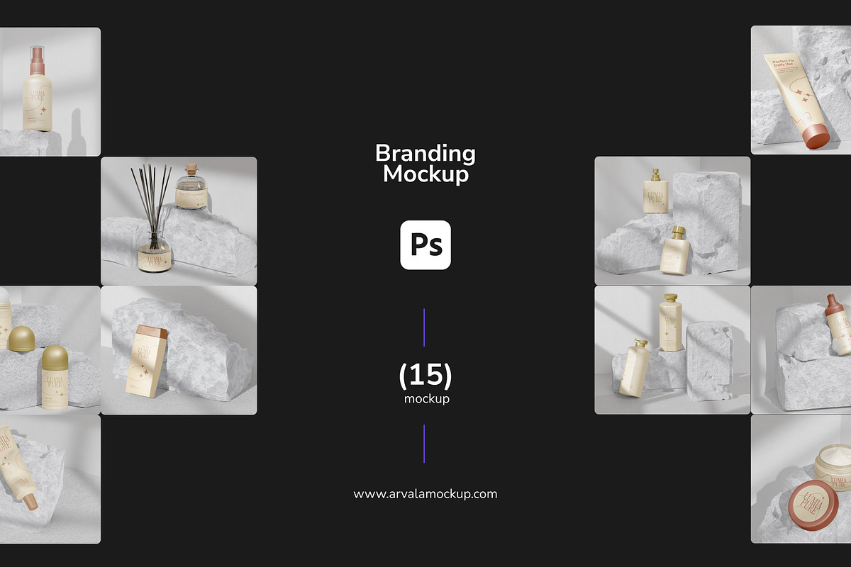 Skincare & Beauty Packaging Mockup, a Packaging Mockup by Arvalamockup (Photo 10 of 10)