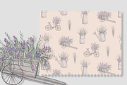 Watercolor Lavender Pattern, a Pattern Graphic by Lady Bruniere Design (Thumbnail 7 of 14)