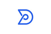 DP Letter Logo, a Branding & Logo Template by ganuDESIGN (Thumbnail 1 of 3)