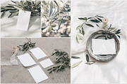 Silver Olive wedding mockups, a Print Template by Tabita's shop (Thumbnail 6 of 11)