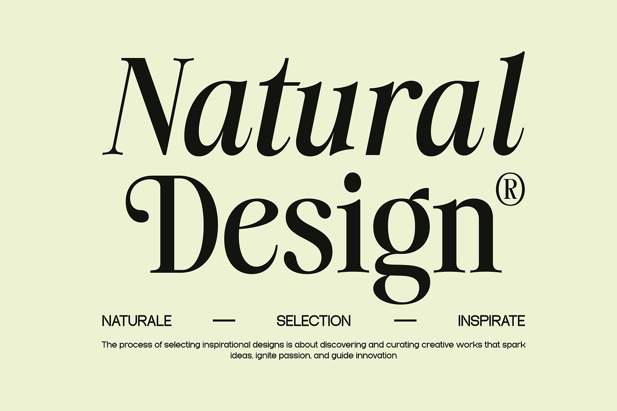 Noefire Font, a Serif Font by Marvadesign (Photo 3 of 8)