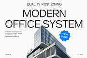 Geometric Corporate Font - Orbigon, a Sans Serif Font by RagamKata (Thumbnail 7 of 10)