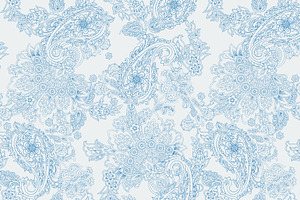 3 Paisley Floral Patterns