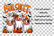 Bull Sheet PNG, Halloween Png, a Graphic by Clipart Bloom (Thumbnail 2 of 2)