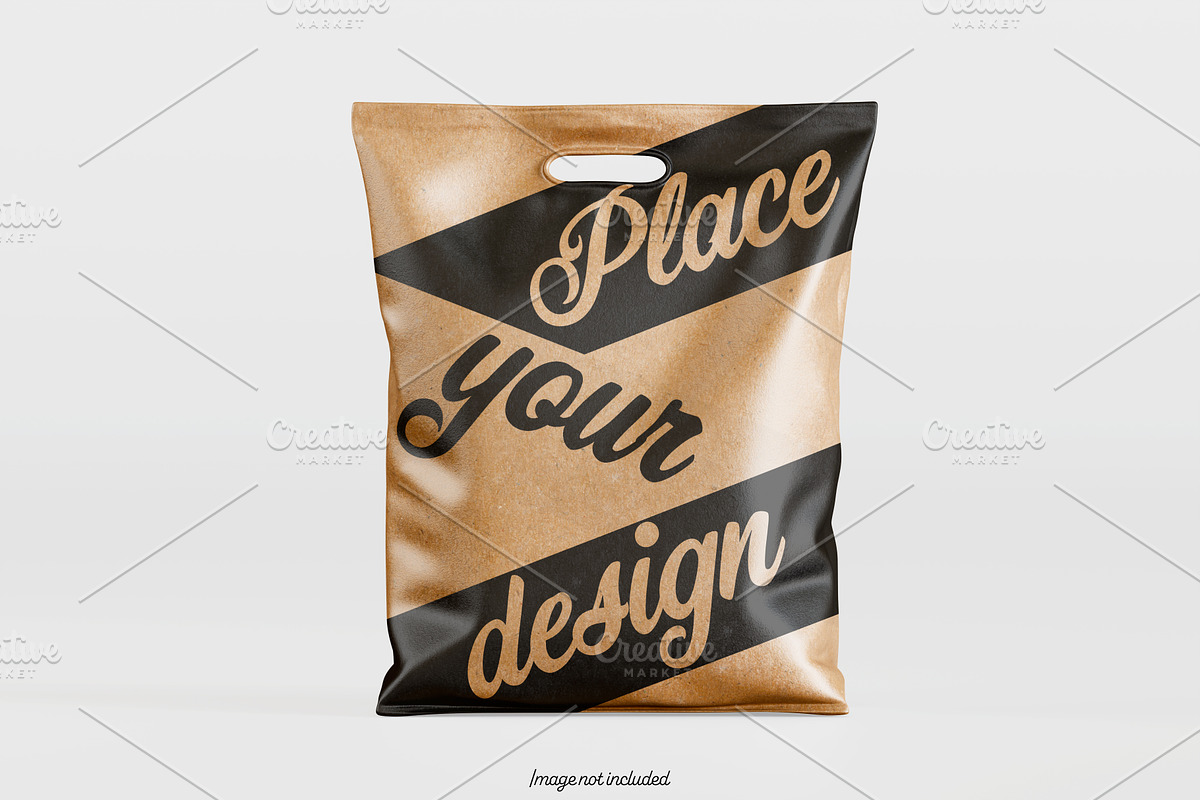 Paper bag brown color mockup bundles, a Packaging Mockup by Ambo Ampeng (Photo 2 of 32)