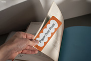 Hand Holding Bookmark Mockup, a Books & Magazine Mockup by Mocku (Thumbnail 1 of 2)