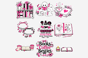 Black Book Besties Clipart Bundle, a Person Illustration by Tanya Kart (Thumbnail 8 of 10)