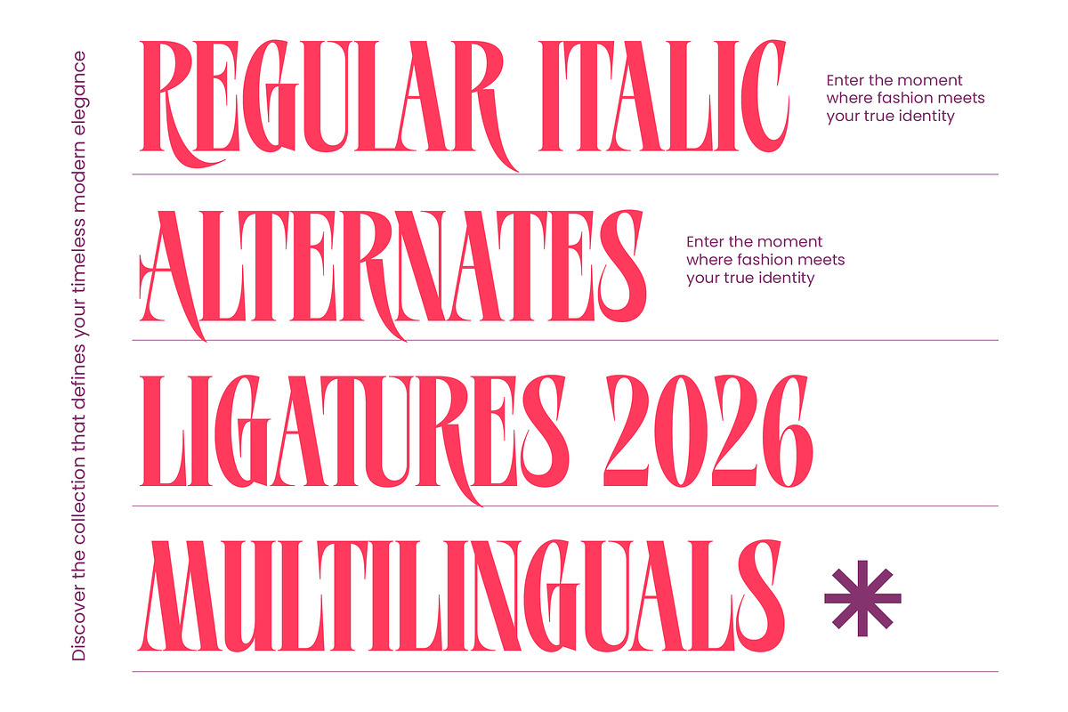 Mellgro High Contrast Modern Serif, a Serif Font by timelesstype.co (Photo 19 of 20)