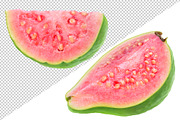Green Pink fleshed Guava pieces, an Object Graphic by Fruits+Veggies (Thumbnail 3 of 11)