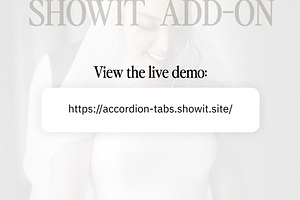 Showit Addon - Accordion Template