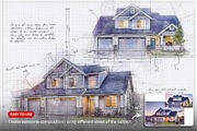 Concept Sketch Photoshop Action, an Action Add-On by Blacknull (Thumbnail 2 of 12)