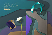 Waves&Shapes, a Texture Graphic by Olga Ryzychenko (Thumbnail 3 of 9)