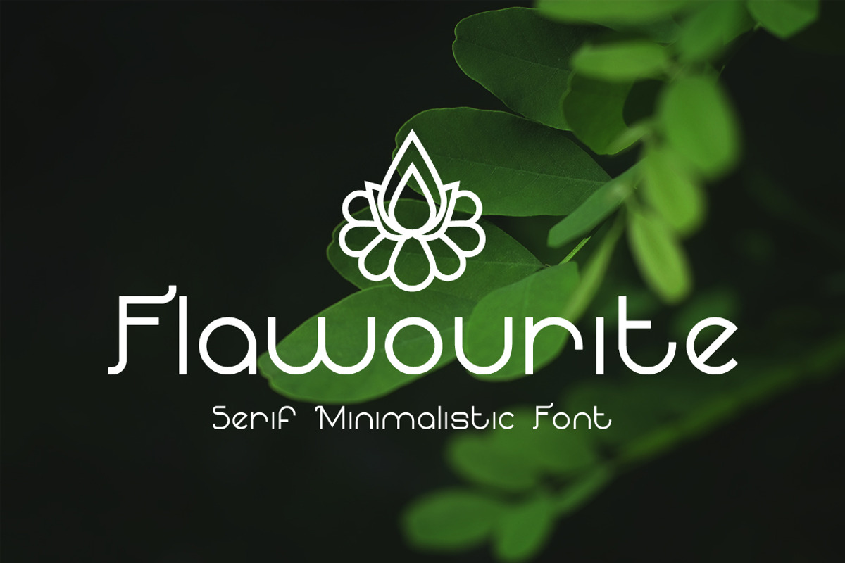 Flawourite serif typeface