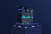 Isometric Device Presentation Mockup, a Product Mockup by KL-Webmedia (Thumbnail 4 of 8)