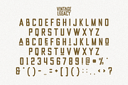 Vintage Legacy – Bold Modular Sans, a Sans Serif Font by Masyafi Studio (Thumbnail 2 of 6)