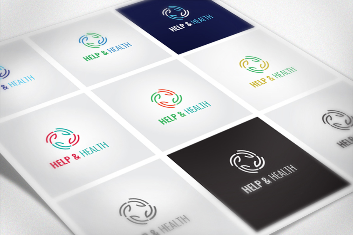 Help and Health, a Branding & Logo Template by Cre8iveSense (Photo 3 of 4)