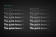 Normative Pro – 12 fonts, a Sans Serif Font by Green Type (Thumbnail 2 of 11)