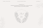 Vintage Floral wreaths and frames, an Illustration by Saga Design Studio (Thumbnail 5 of 5)