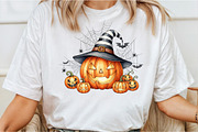 Halloween Fall Sublimation PNG, an Illustration by DreamCafeArt (Thumbnail 5 of 7)