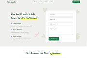 Nutrition Coach & Nutritionist Theme, a Landing Page Template by Design Spade (Thumbnail 4 of 7)