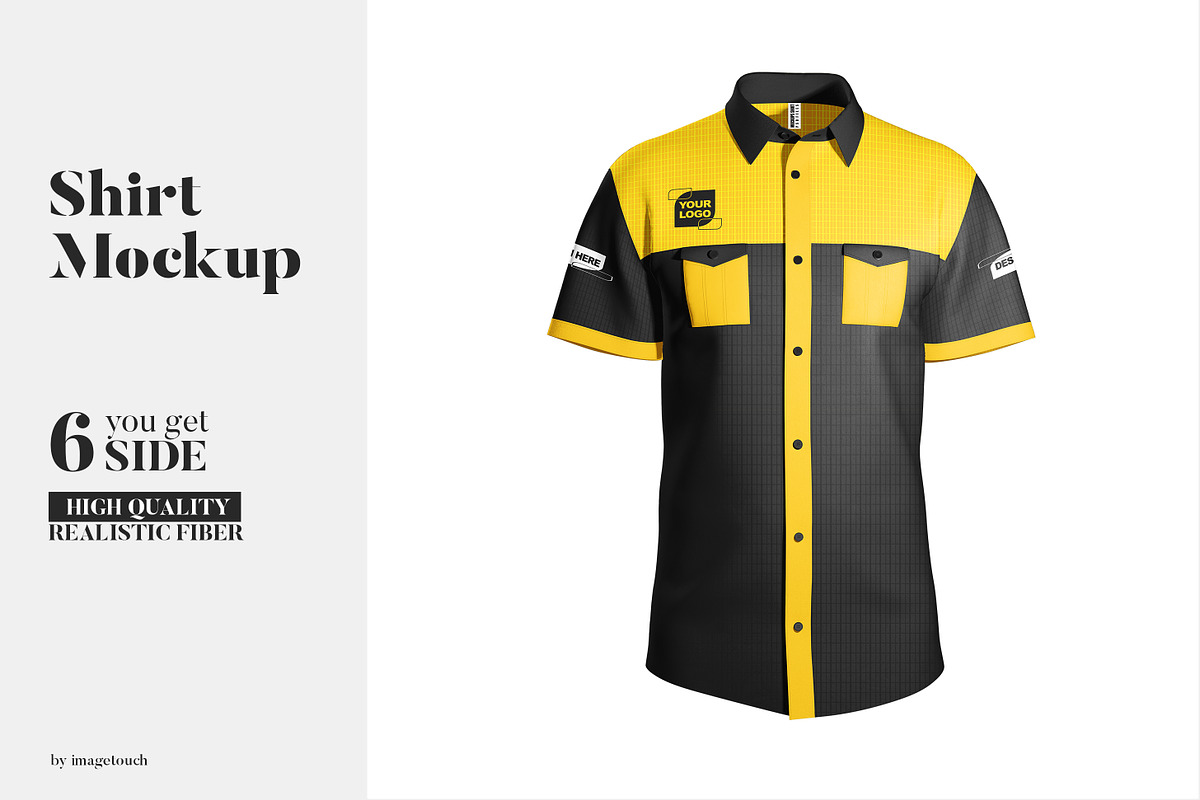 T-Shirt Mockup, a Shirt Mockup by image touch (Photo 1 of 4)