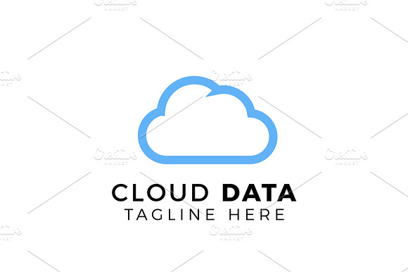 Modern Cloud Logo Design preview 2