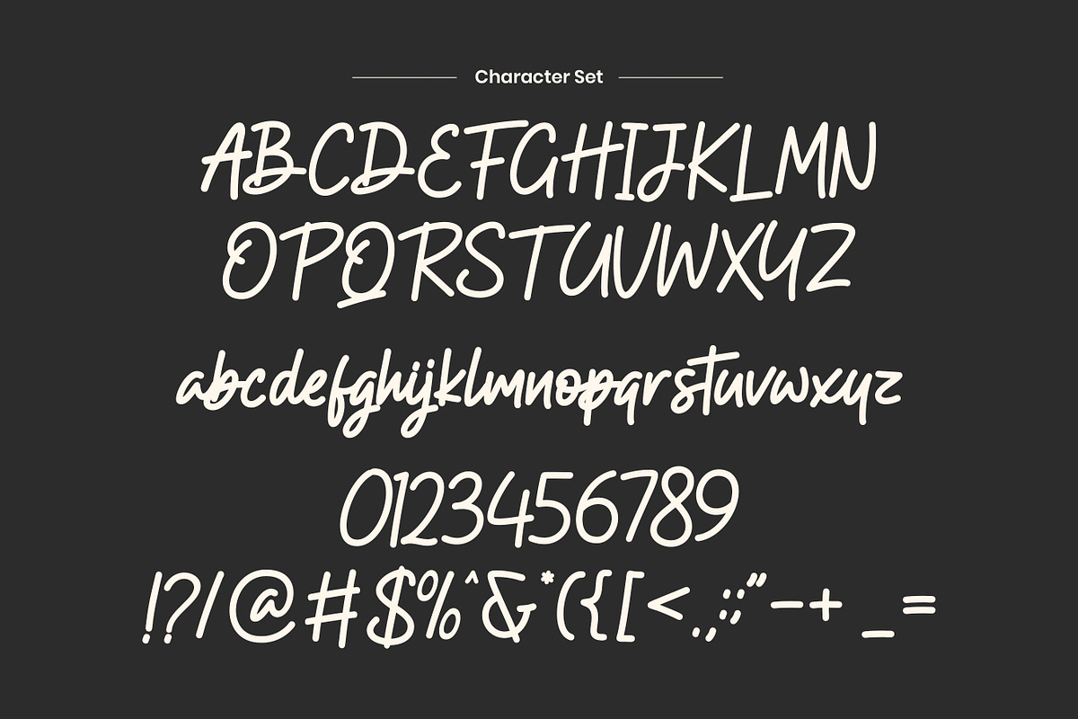 The Hackland - Handwritten Marker Fo, a Handwritten Font by Flawless And Co (Photo 9 of 10)
