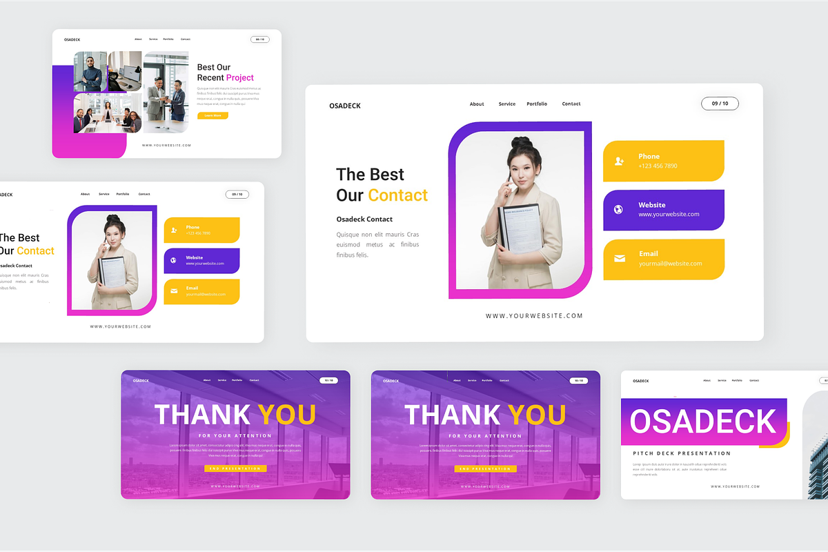 Pitch Deck Presentation Keynote, a Presentation Template by SquidPixey (Photo 6 of 6)