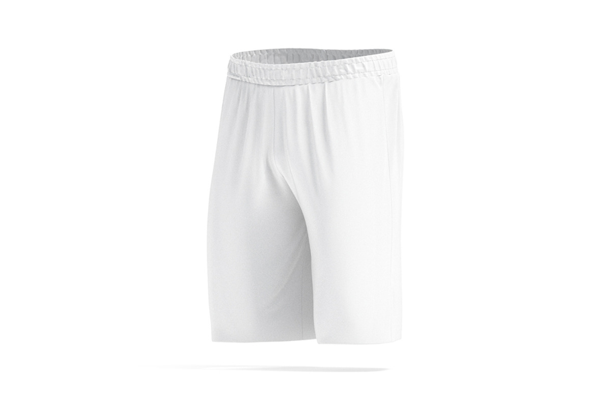White Sport Soccer Shorts 3D Model, an Object 3D Model by rebrandy (Photo 3 of 9)
