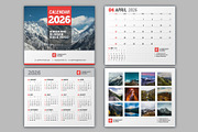 Wall Calendar 2026 (WC037-26-S), a Stationery Template by mikhailmorosin (Thumbnail 3 of 8)