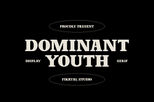 Dominant Youth – Display Serif