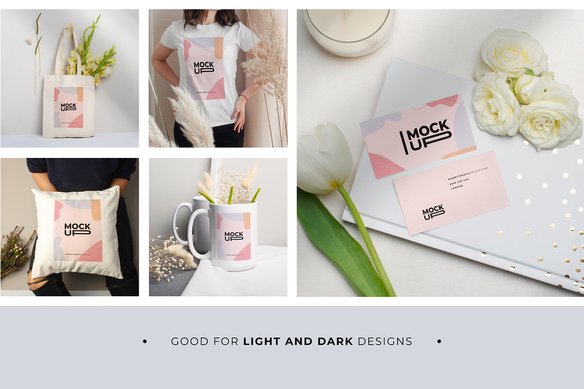 BRANDING LOGO MOCKUP BUNDLE, a Shirt Mockup by TrendkeyMockups (Photo 8 of 8)
