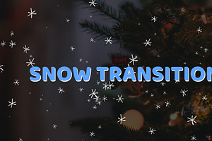 Snow Transitions DaVinci Resolve