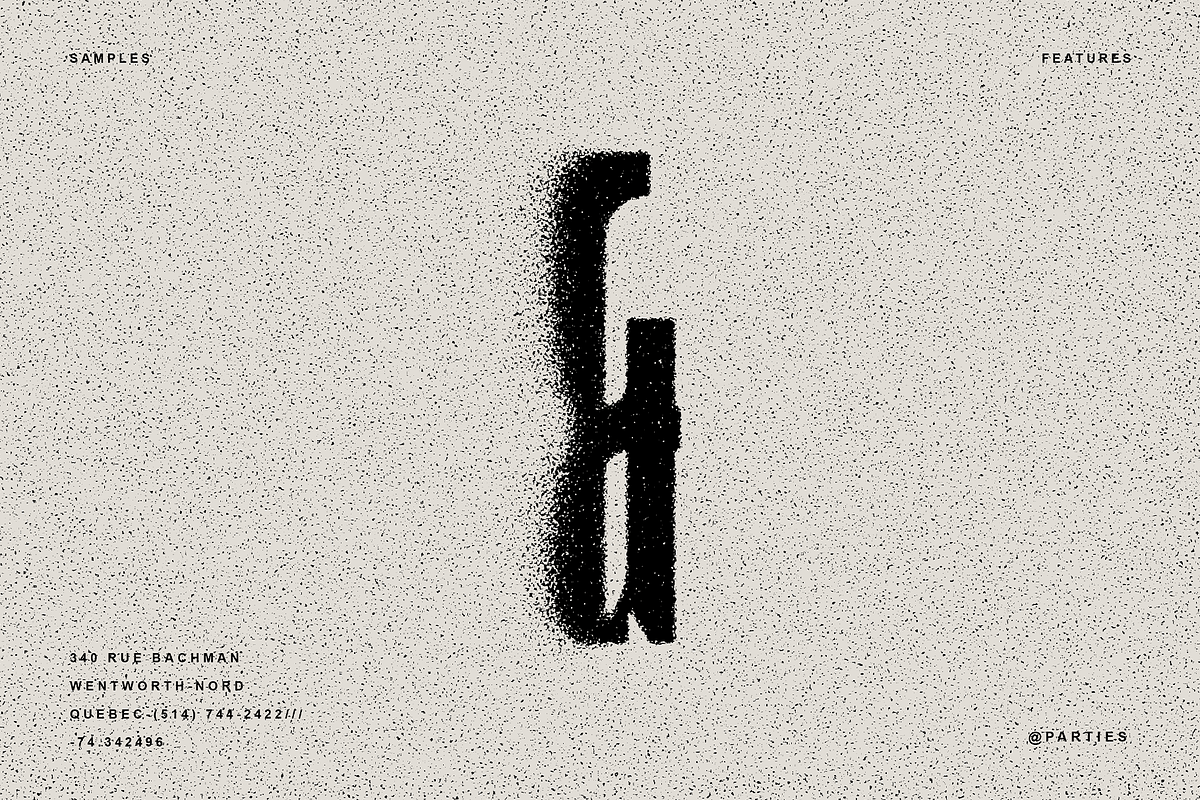 Reggie - Condensed Display Font, a Sans Serif Font by Typeparties (Photo 7 of 8)