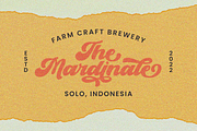 Beadly, a Script Font by ahweproject (Thumbnail 7 of 13)