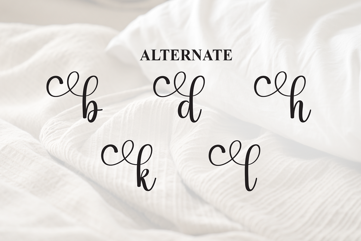 Blanket | Script Font, a Handwritten Font by Scratchones (Photo 8 of 9)