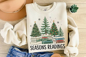 Seasons Readings PNG, a Seasonal Illustration by DreamCafeArt