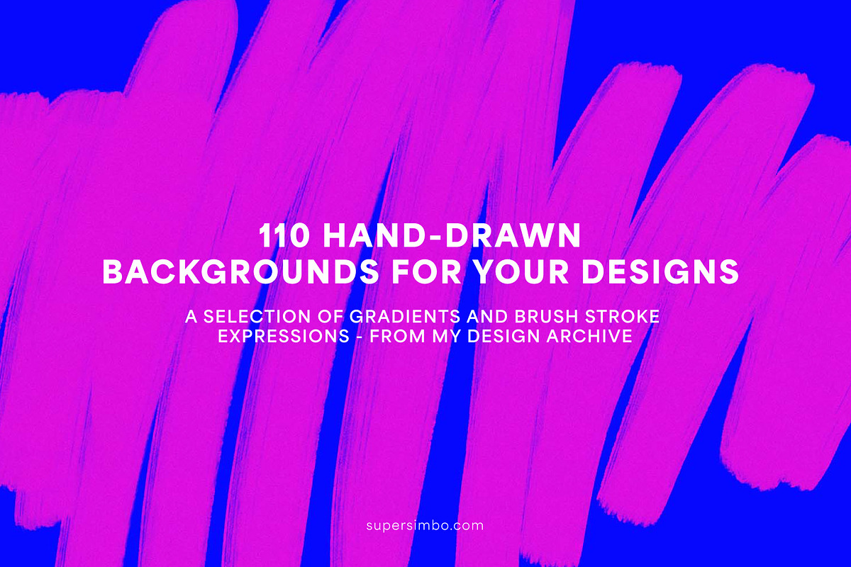 110 Hand-drawn Backgrounds Part One, a Background Graphic by Supersimbo © (Photo 1 of 8)