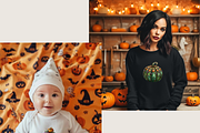SPOOKY GEM PUMPKINS CLIPART PACK, a Seasonal Illustration by Daring Digies (Thumbnail 7 of 8)