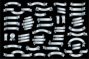 Vector Ribbon Banners Big Set, an Object Graphic by Digiselector Design Goods (Thumbnail 6 of 6)