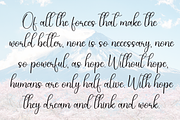 Reading | Script Font, a Handwritten Font by Scratchones (Thumbnail 6 of 9)